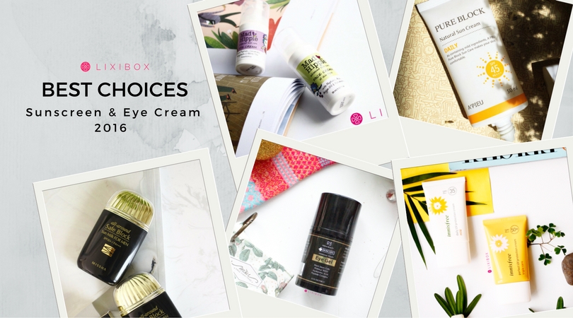 BEST CHOICES 2016 - KEM CHỐNG NẮNG & KEM MẮT THÍCH NHẤT 2016