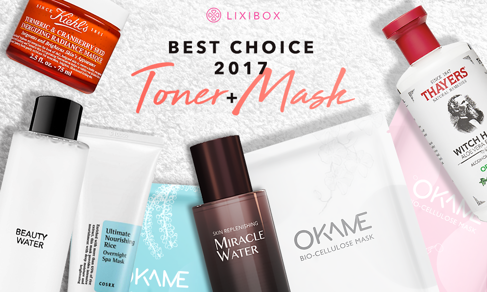 Best Choice 2017 - Điểm tên toner & mặt nạ liên tục “cháy hàng” năm 2017