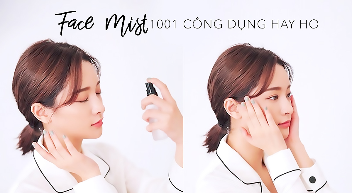 Xịt khoáng và 1001 công dụng hay ho không thể bỏ qua 
