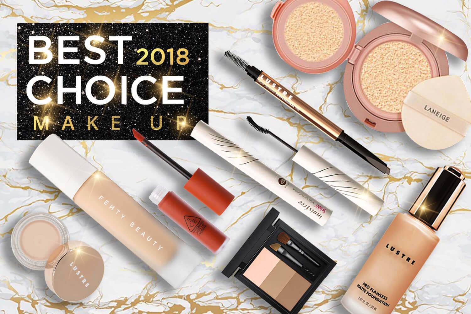 [BEST CHOICE 2018] - Du xuân rạng ngời cùng những sản phẩm makeup đình đám
