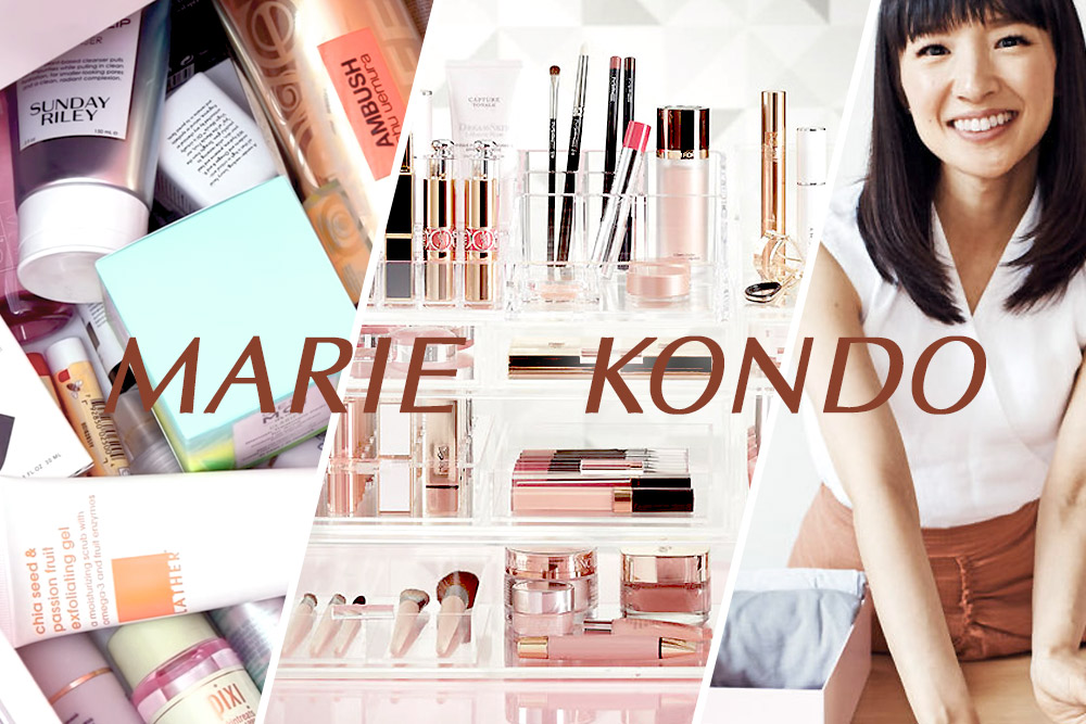 Bí quyết nâng cấp góc làm đẹp sang chảnh cùng Marie Kondo