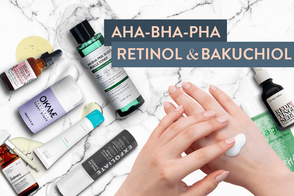 15 sản phẩm trị mụn, mờ thâm, thu nhỏ lỗ chân lông hiệu quả chứa AHA-BHA-PHA, Retinol & Bakuchiol bạn không nên bỏ qua