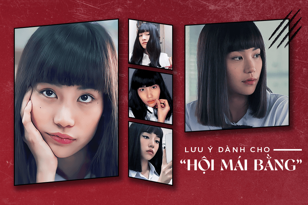 5 mẹo đơn giản để có mái ngang "ngầu đét" như Nanno (Girl from nowhere) và dàn Tiktoker, siêu mẫu.