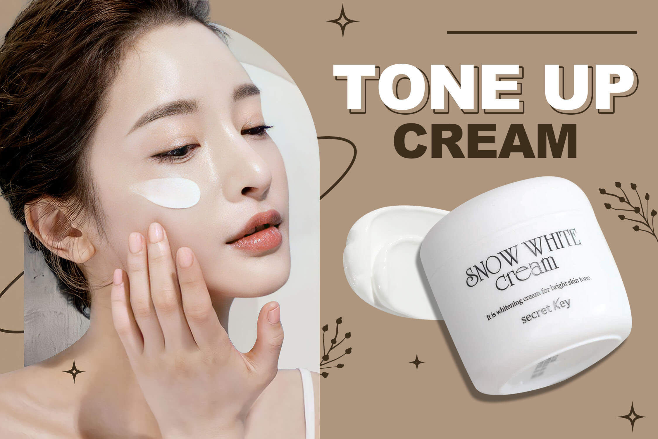 Review Secret Key Snow White Cream: Loại kem dưỡng trắng chỉ 160k mà bật tone thấy rõ