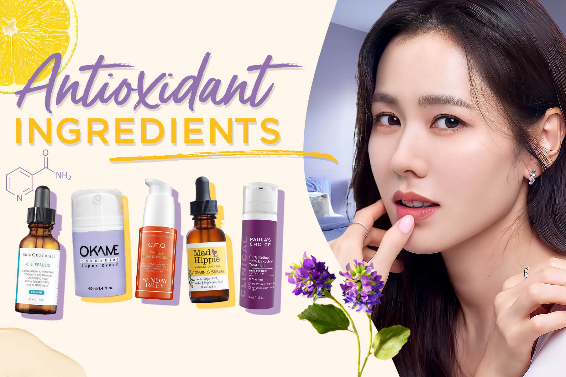 Bổ sung 5 thành phần sau vào skincare routine, nếp nhăn, đốm nâu chẳng “có cửa” xuất hiện