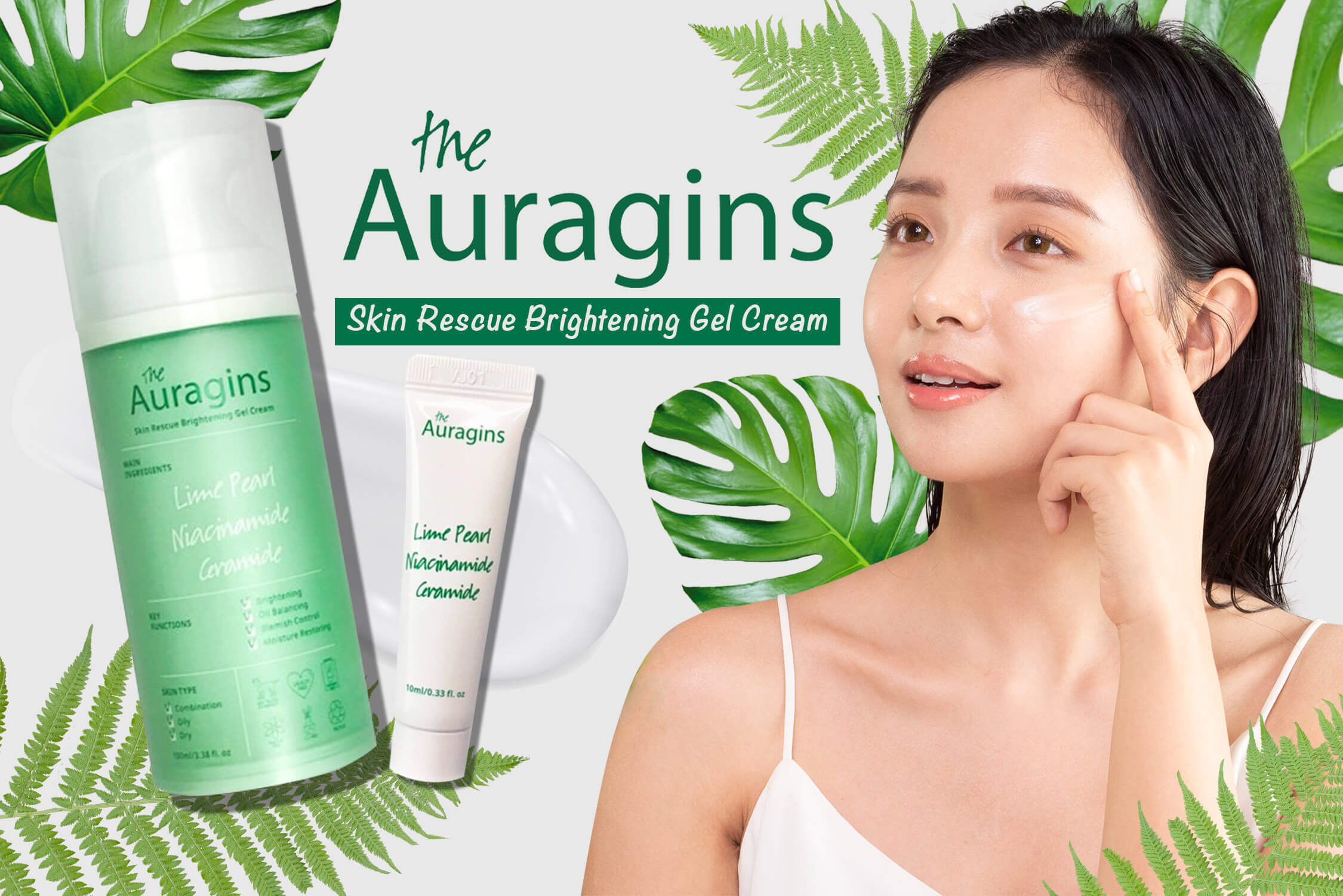 Review gel dưỡng The Auragins: sản phẩm được chiết xuất từ loại chanh đắt nhất thế giới