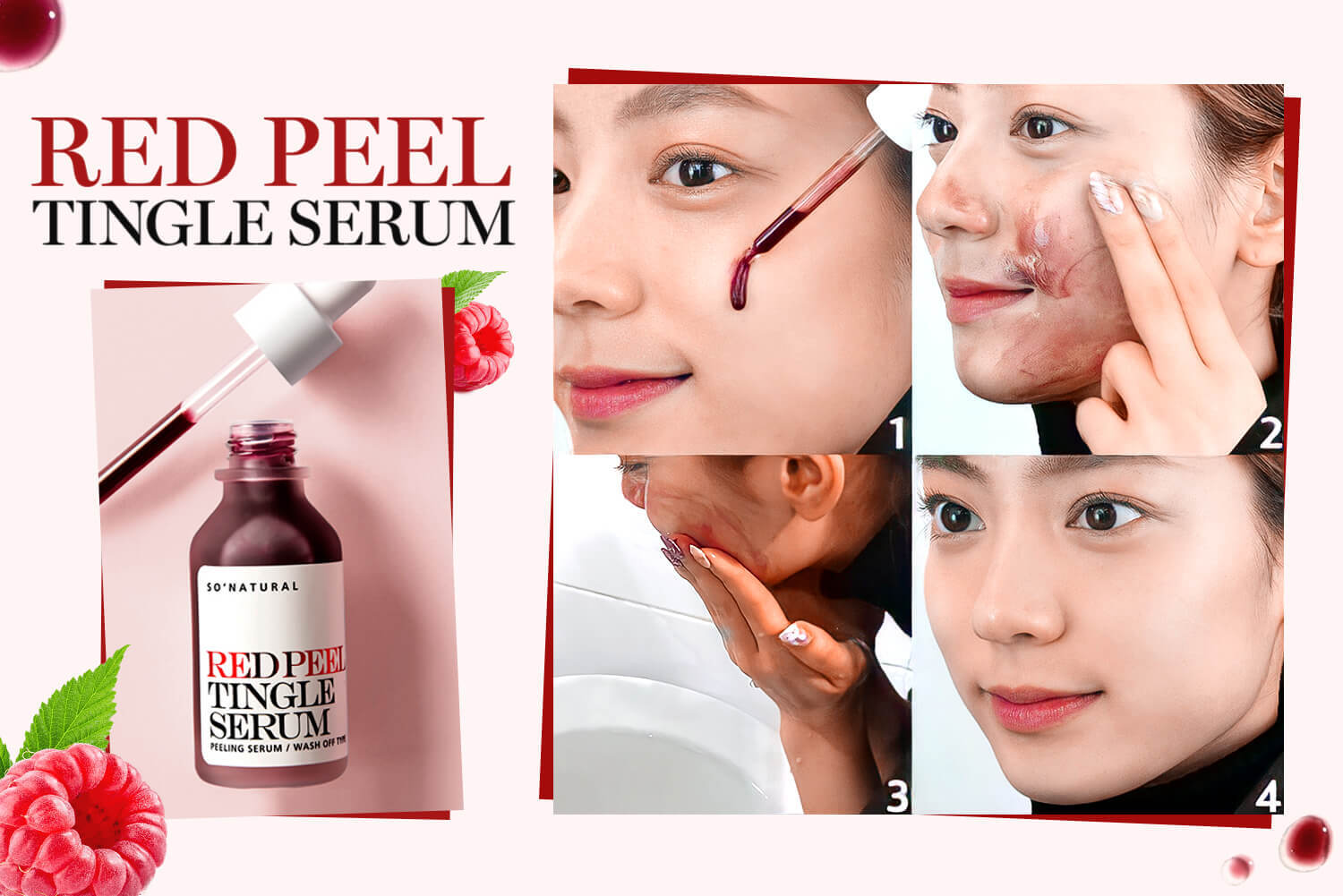 Review Red Peel Tingle Serum - có gì mà được các beauty blogger share ầm ầm?