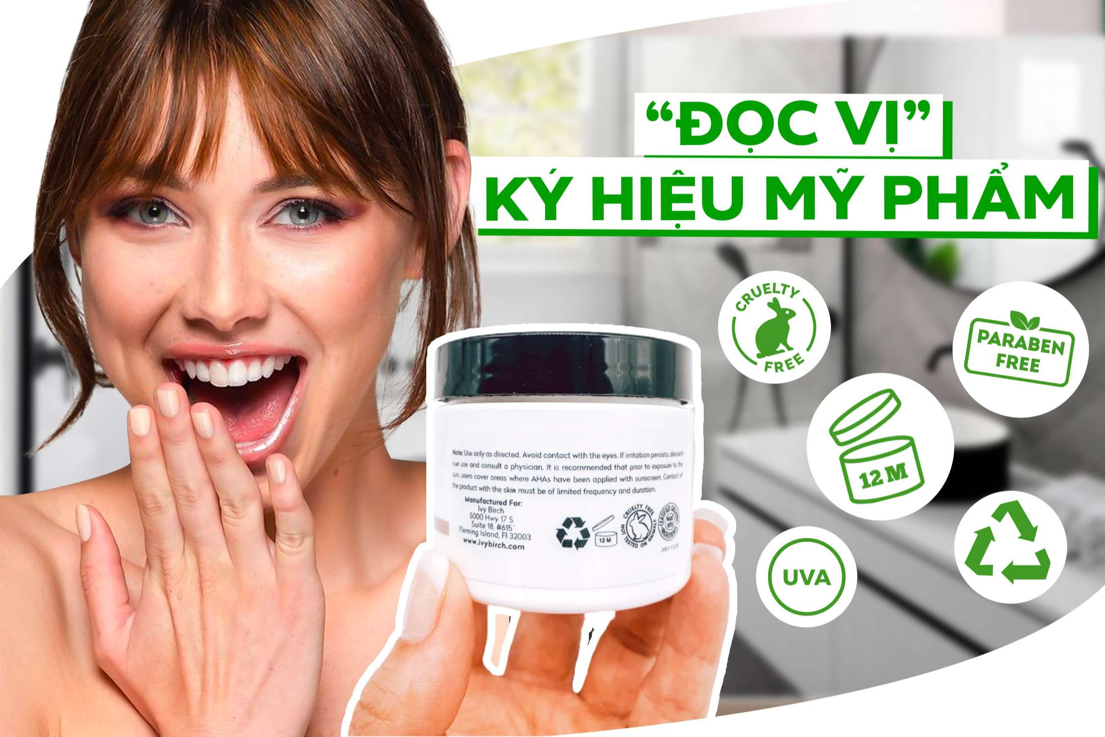 8 ký hiệu trên mỹ phẩm tưởng vô ích nhưng nguy hiểm nếu bỏ qua
