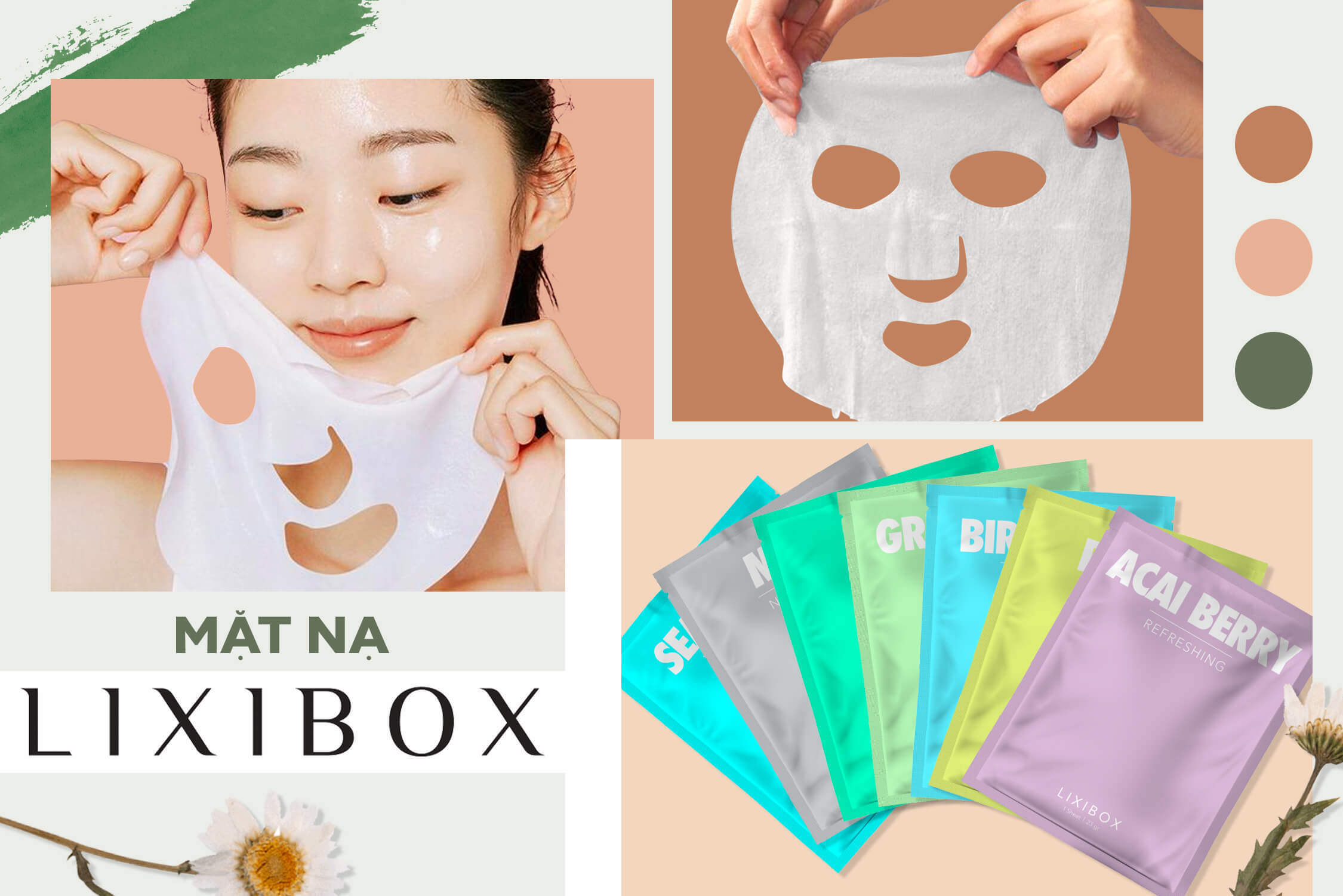 Review mặt nạ Lixibox - dùng thử quá ưng, cô nàng tậu đủ 7 loại để chăm da hàng ngày
