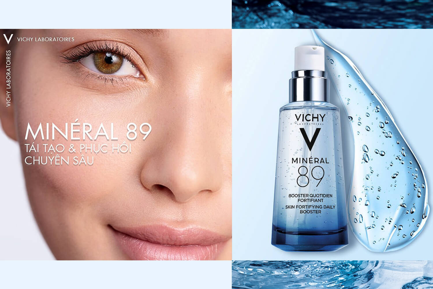 Review Vichy Mineral 89 - dùng xong cô nàng gật gù “không hổ danh là huyền thoại của hãng”