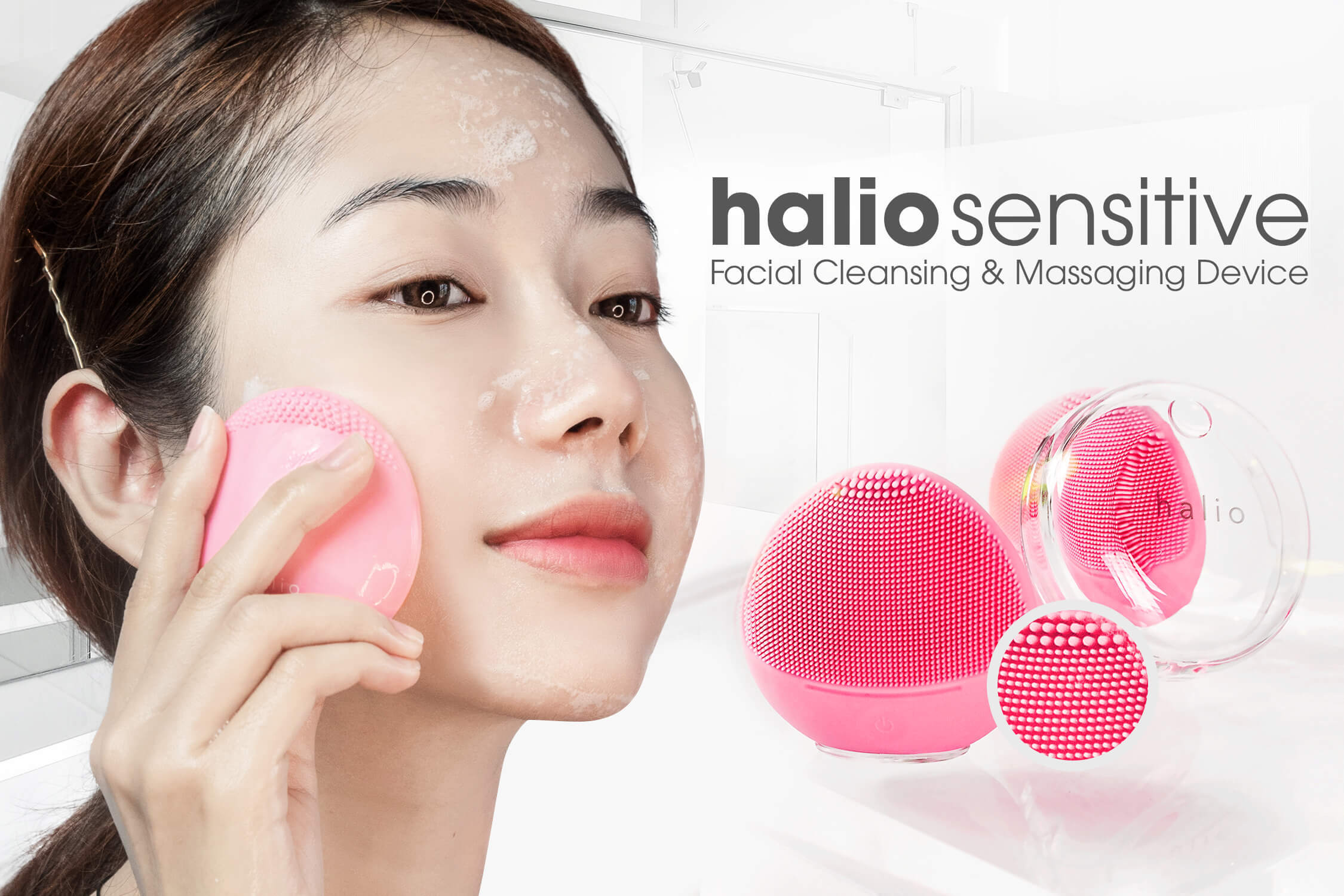 Review máy rửa mặt Halio Sensitive - vì sao cô nàng da nhạy cảm dùng xong thấy quá ưng?