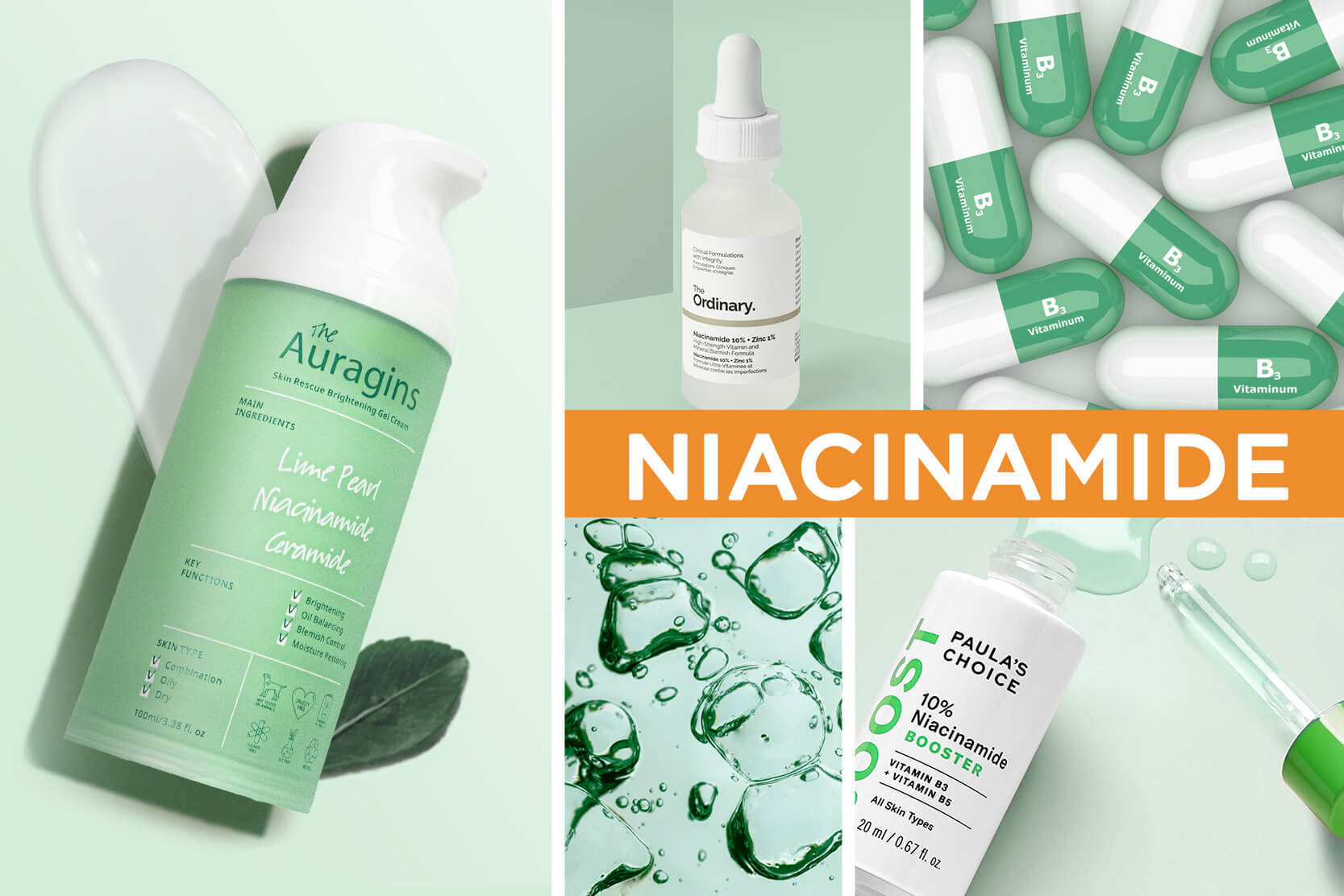 Niacinamide - Thành phần "đắt giá" đa công dụng cho da lão hoá, xỉn màu