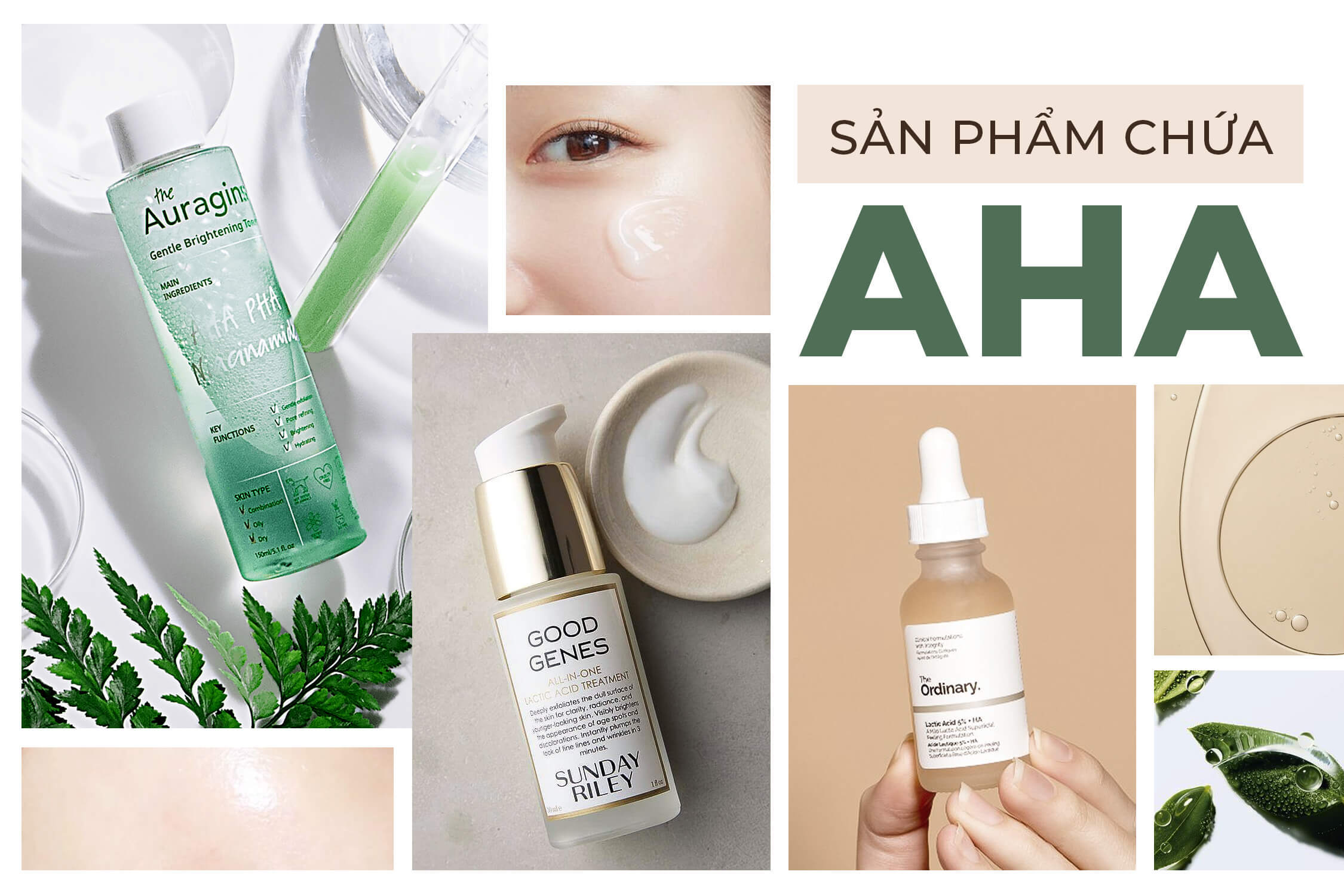 Cô nàng bật mí cách sở hữu làn da láng mịn với 5 sản phẩm chứa AHA “tâm đắc”