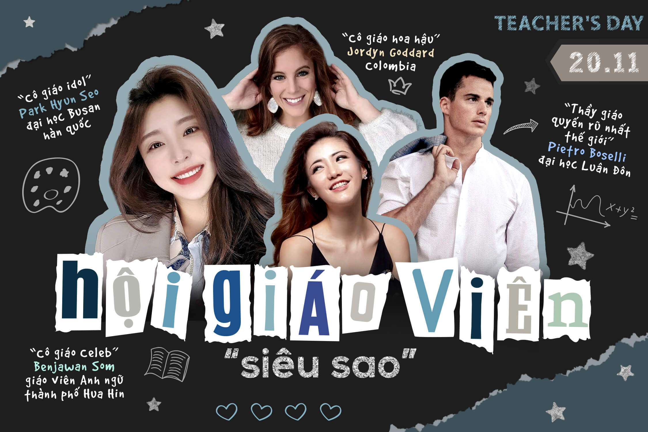 20/11: Những giáo viên sở hữu nhan sắc “đỉnh chóp” khiến ai cũng tình nguyện đi học