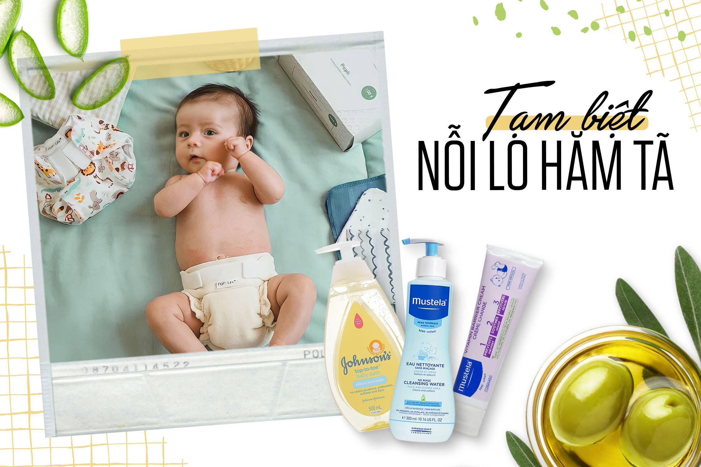 Bé hăm tã, nổi mẩn đỏ đến mấy cũng phải “chào thua” 3 sản phẩm sau! 