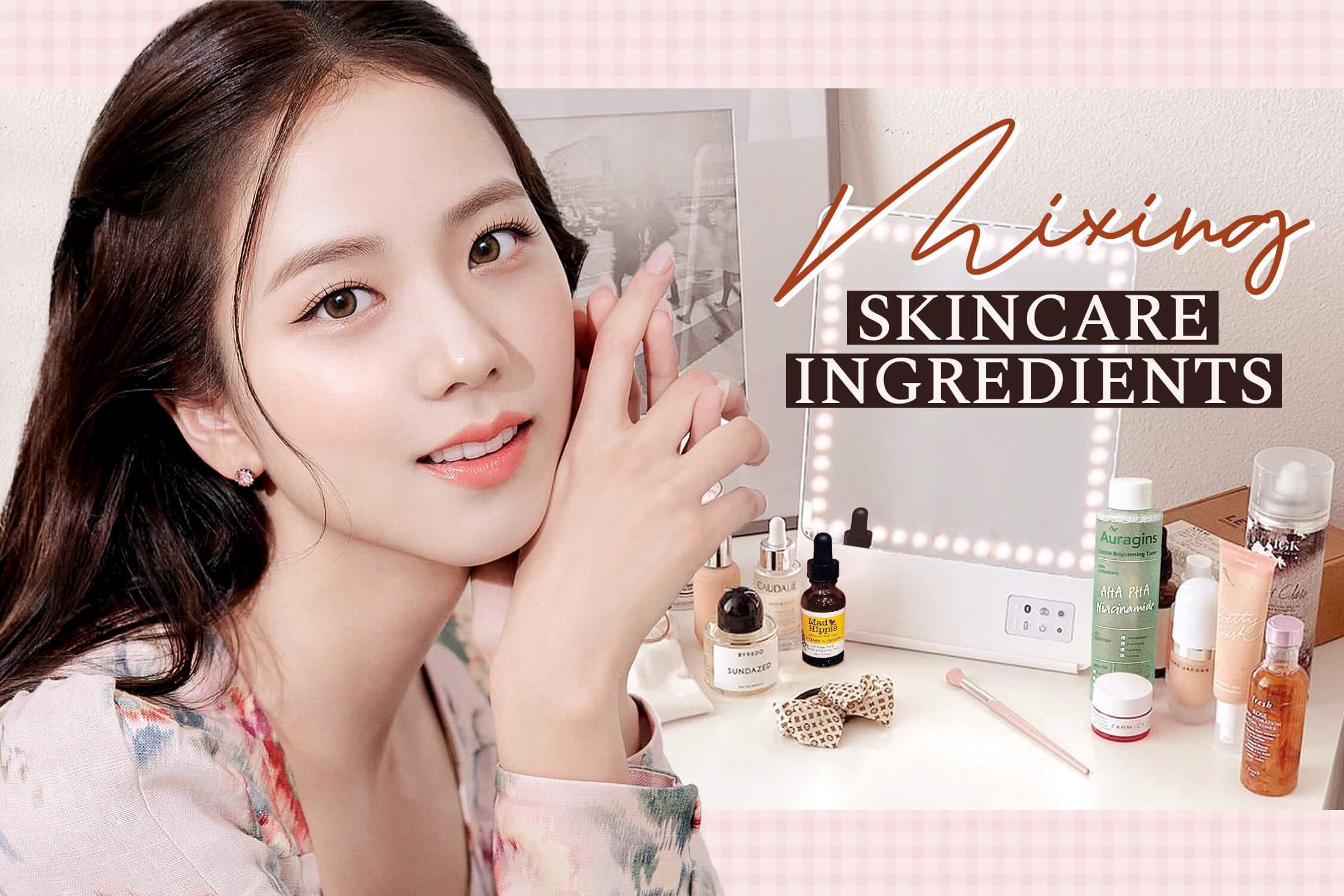 Dùng Retinol, Vitamin C mà không biết kết hợp với các thành phần này thì quá uổng phí