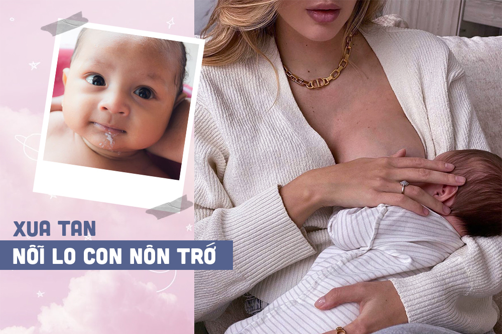 Áp dụng 5 mẹo sau, mẹ thở phào vì con yêu không còn nôn trớ sau khi ăn