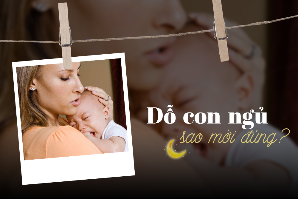 Đừng để dỗ con ngủ thành một “trận chiến” đầy mệt mỏi nếu bố mẹ mắc 5 sai lầm sau