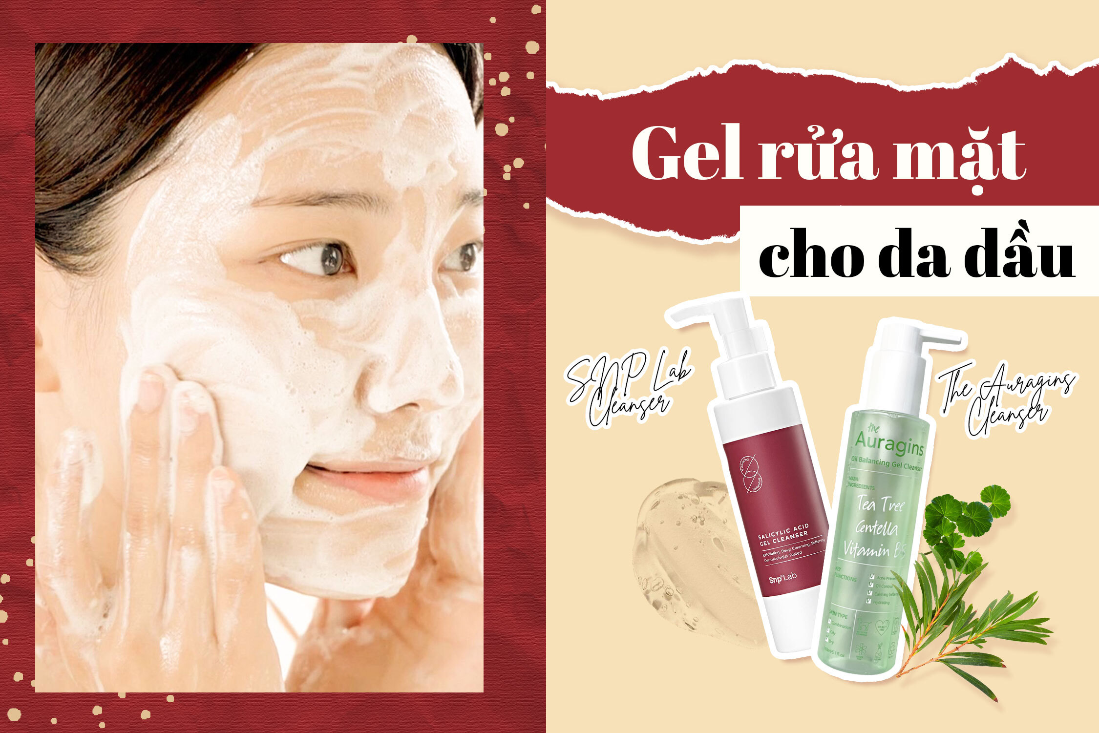 Đặt lên bàn cân 2 dòng gel rửa mặt cho da dầu mụn, đắt hơn chưa chắc tốt hơn!