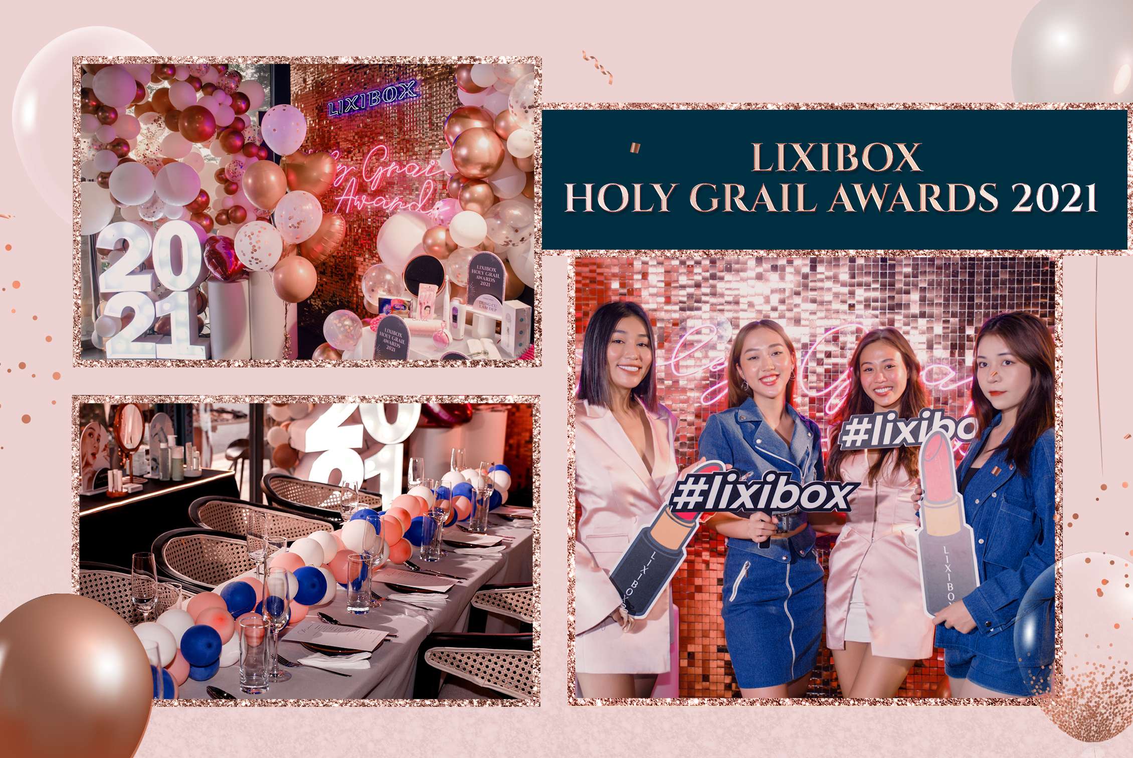 Lixibox Holy Grail Awards - Đêm tiệc hội tụ những siêu phẩm làm đẹp chất lượng, nổi bật năm 2021