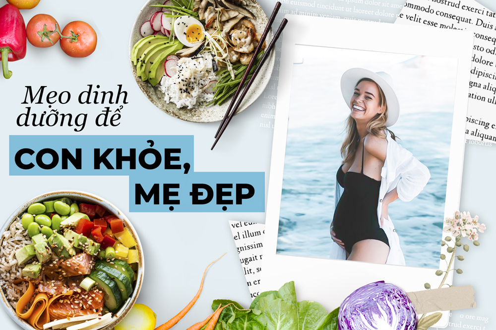 Mẹ bầu sở hữu thân hình “mòn con mắt” chỉ với 3 mẹo ăn uống “nhỏ mà có võ” này