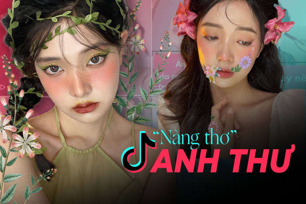 Mê style nàng thơ - học chi Douyin khi tiktok Việt có cô nàng “họa mặt” xinh như hoa