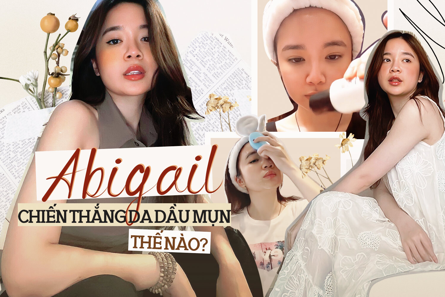 Da dầu mụn nên xem: Cô nàng dưới đây có thể review 7749 món skincare "ngon nghẻ" cho loại da này