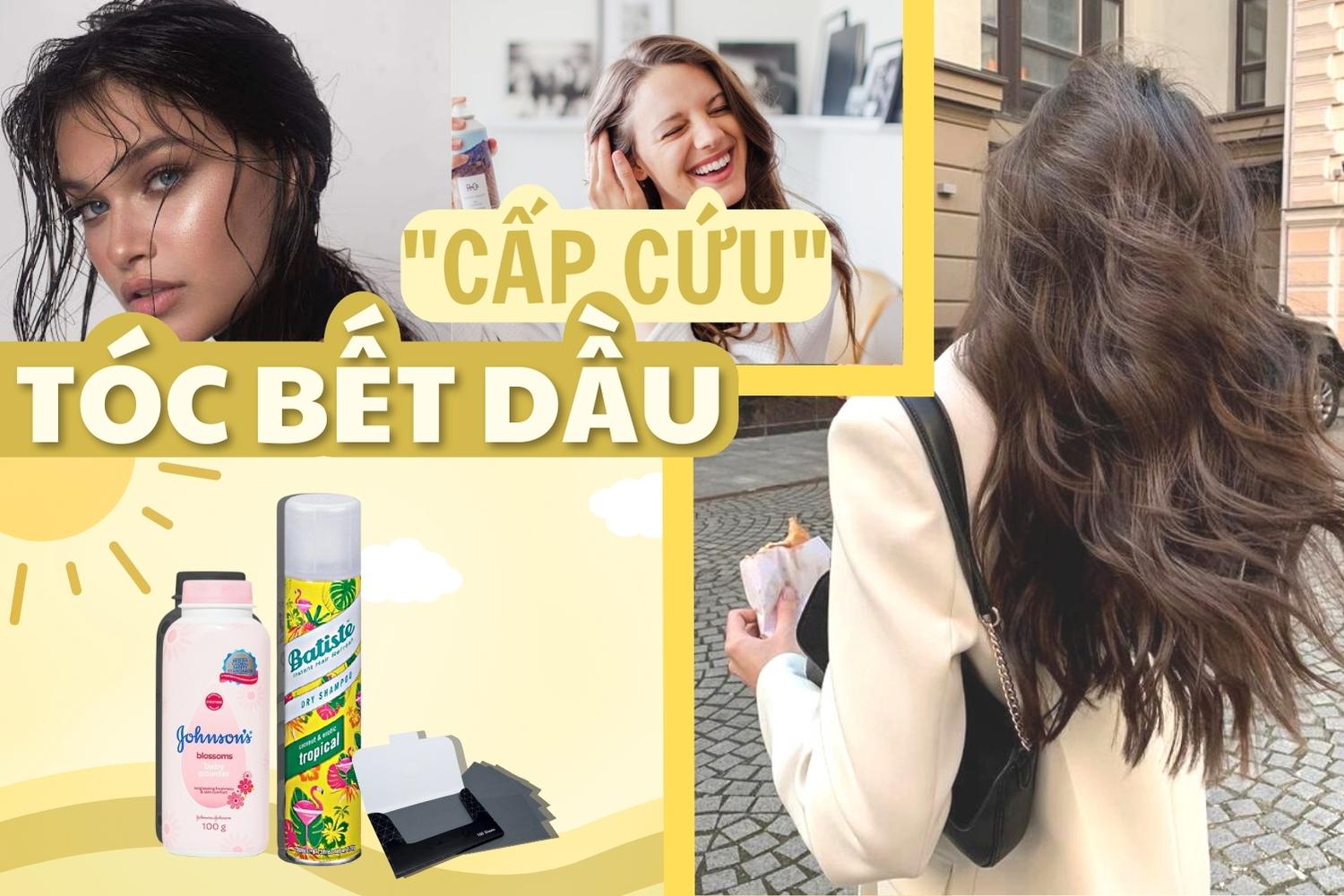 Vừa gội đầu mà tóc đã bết, đấy là bạn chưa biết 3 "bảo bối" hút dầu cực xin này