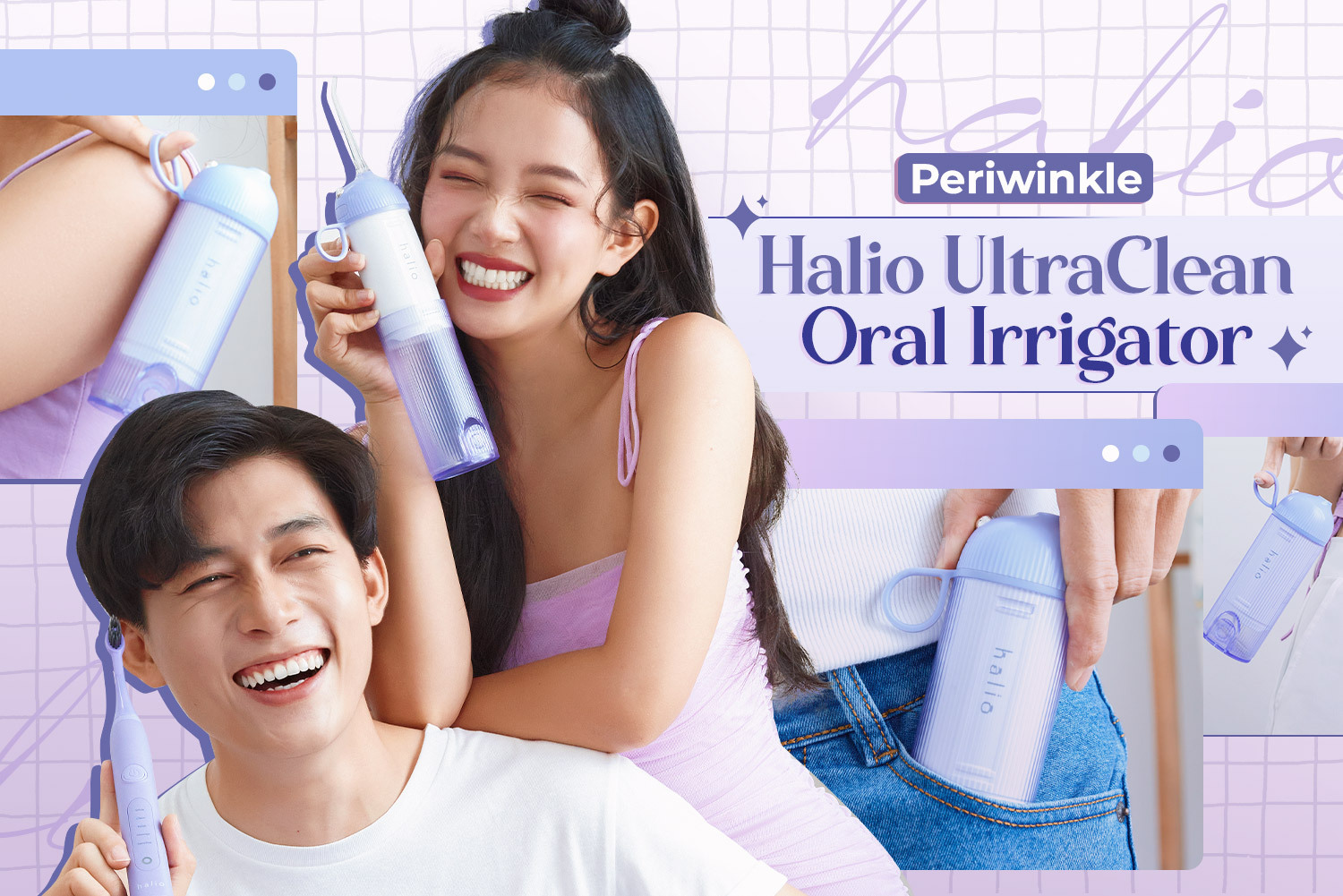Duy nhất trên thị trường hiện nay, Halio ra mắt tăm nước màu Periwinkle hot nhất 2022 

