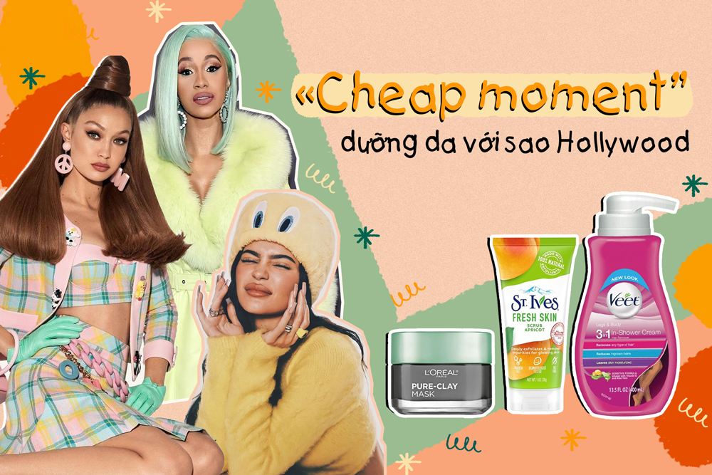 Người nổi tiếng còn dùng mỹ phẩm bình dân thì sao chúng ta phải “mệt ví” vì đồ high-end?
