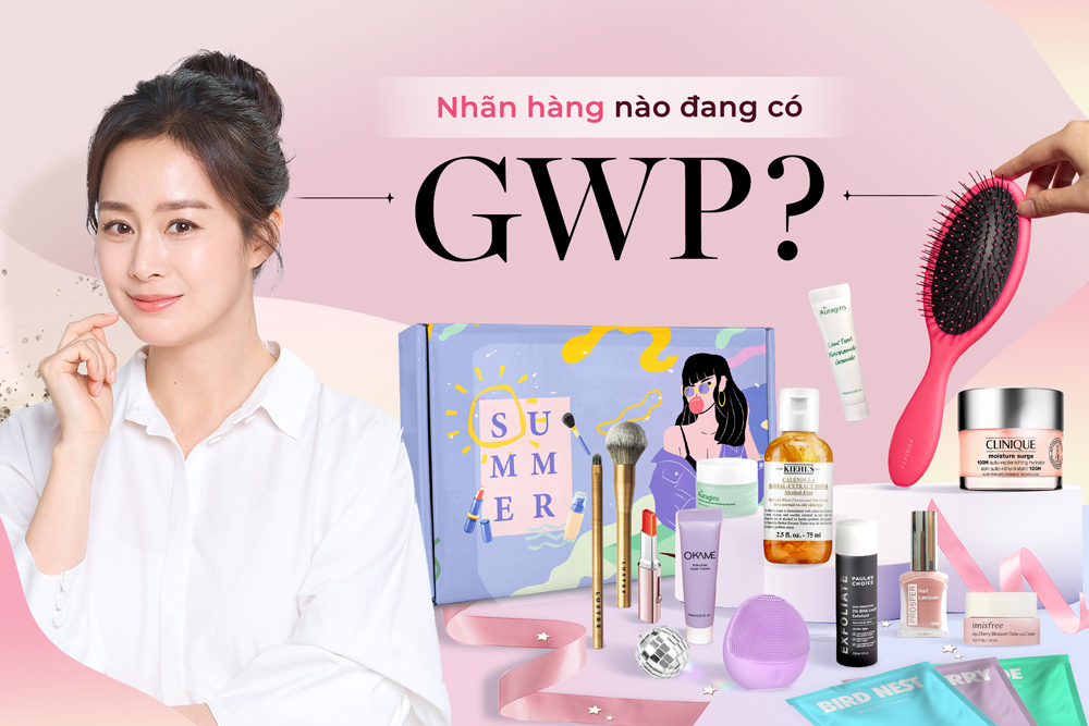 Kiehl's, Innisfree, Laneige, Clinique, M.A.C... đều có GWP siêu xịn nè, bạn đã biết chưa?