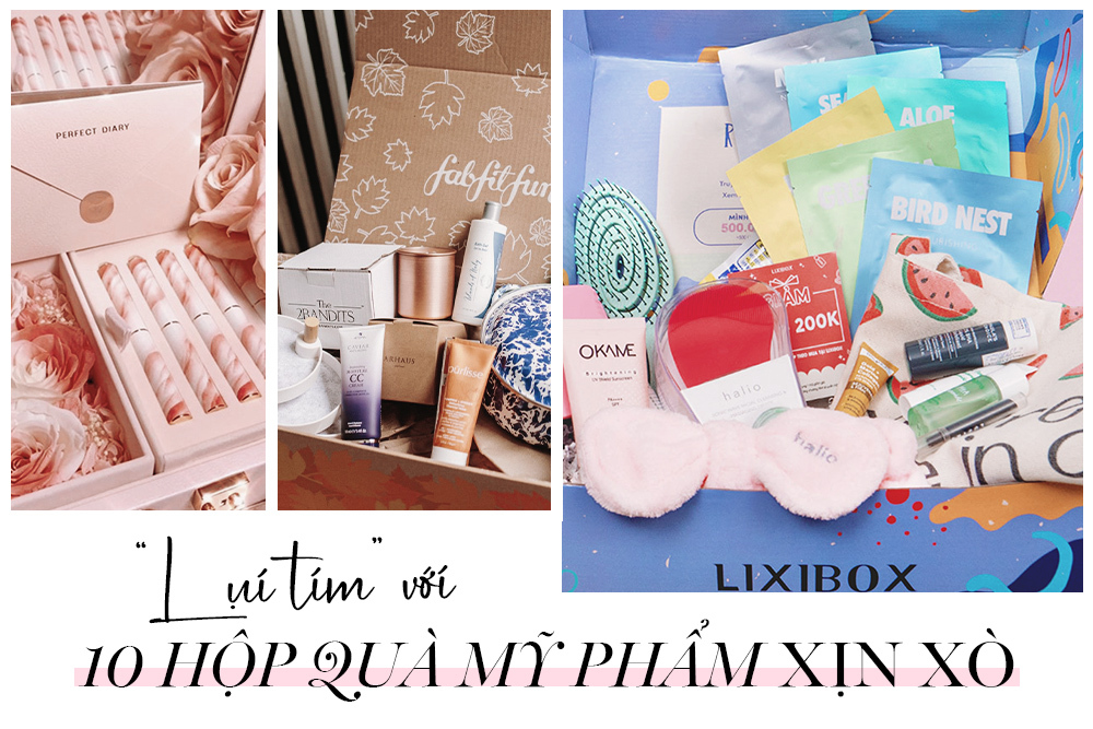 Top 10 hộp quà mỹ phẩm khiến mọi cô nàng "đổ" đứ đừ, món cuối là GWP chỉ tặng không bán