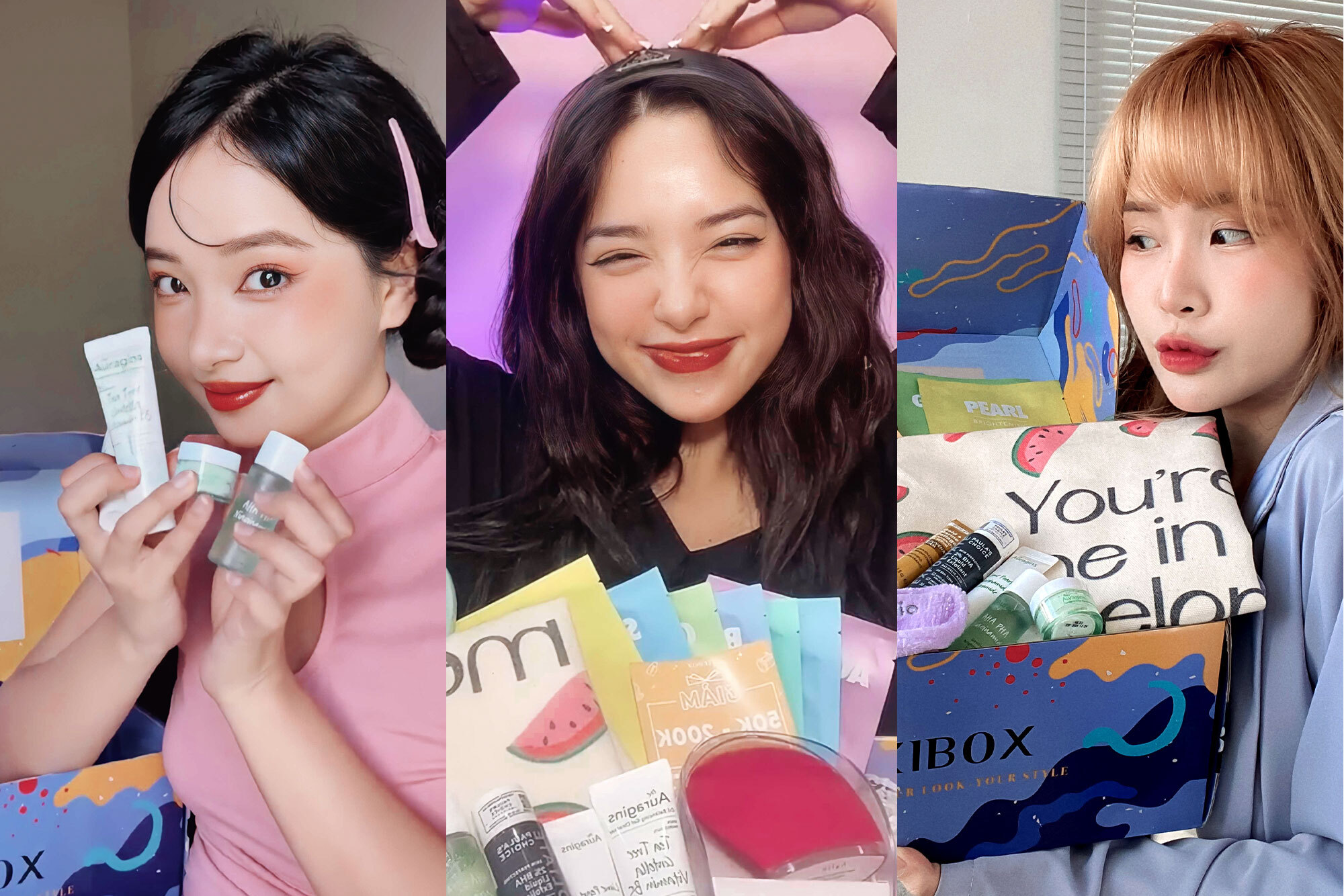 Loạt hot TikToker khoe quà GWP siêu khủng từ Lixibox, xem ngay bí kíp săn miễn phí!