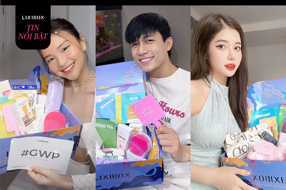 Lixibox GWP (29.7 - 6.8): Cơ hội cuối săn hộp quà 3 triệu chỉ còn duy nhất hôm nay!