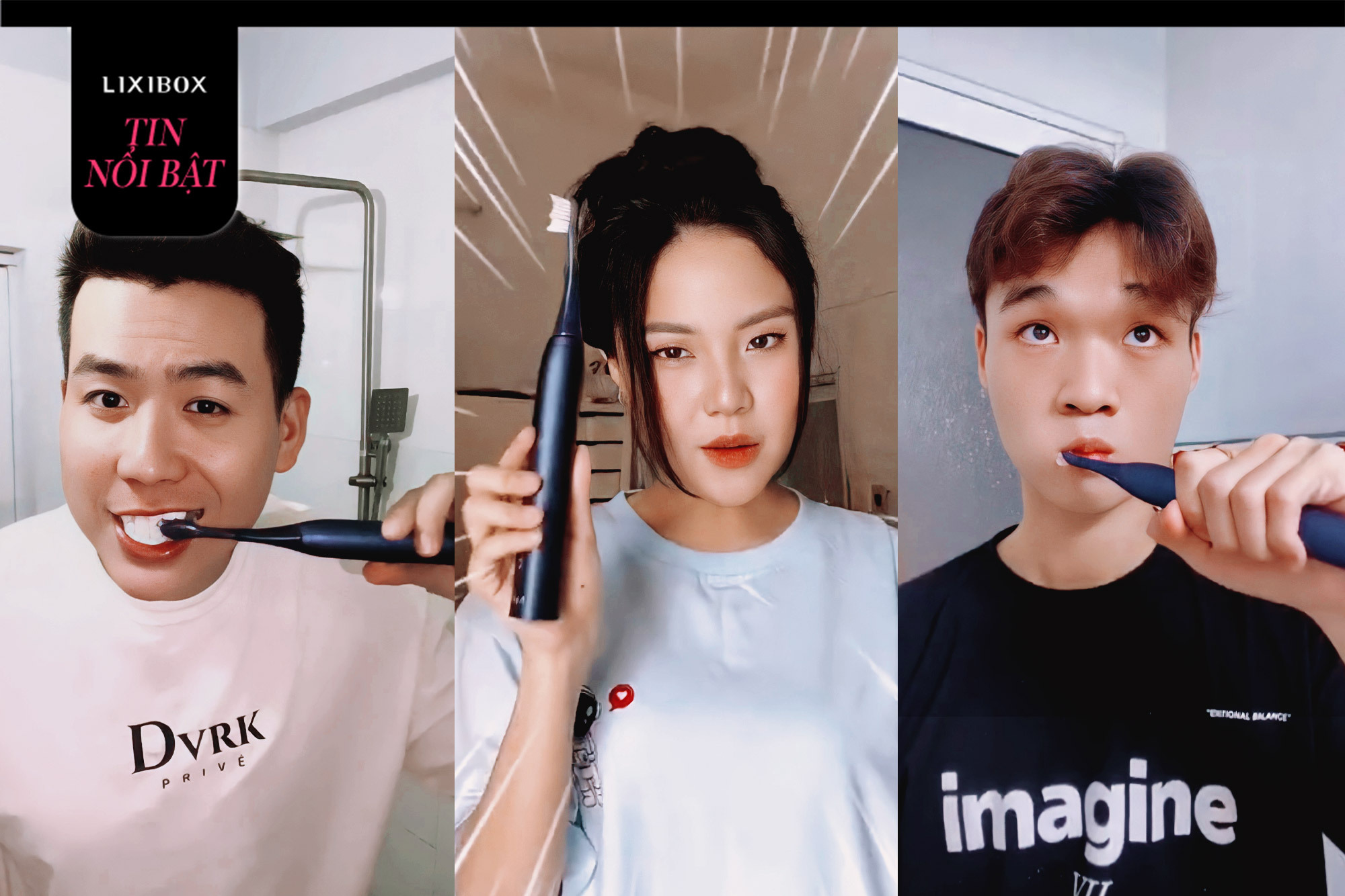 Dàn Trai xinh Gái đẹp TikToker lần lượt "gục ngã" trước Bàn Chải Điện Halio phiên bản Midnight Blue cực chất!