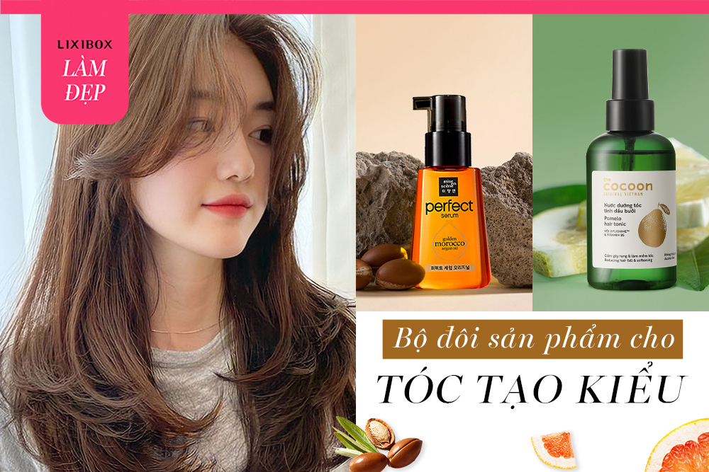 Tạo kiểu thường xuyên khiến tóc xơ yếu cho đến khi cô nàng thử 2 item hair care dưới 150K