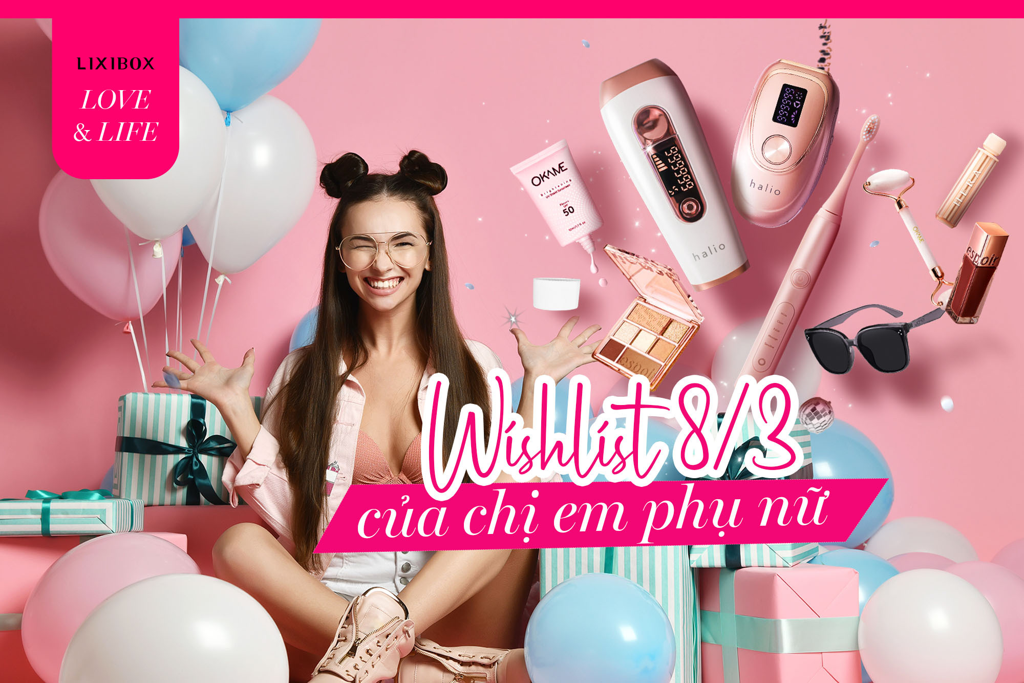 Wishlist ngày 8/3: Là phụ nữ, ai cũng muốn được nhận những món quà sang-xịn-mịn này
