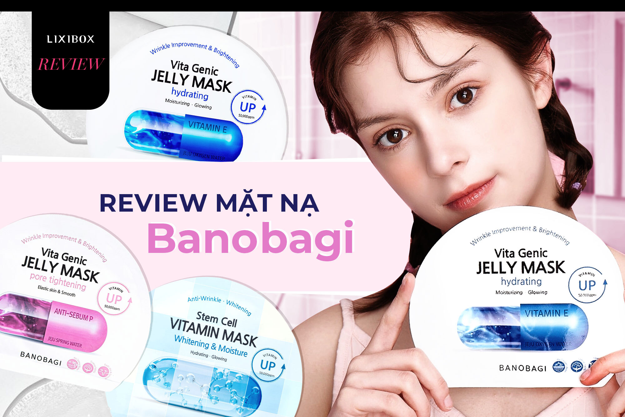 Dùng mặt nạ giá 25K chỉ 1 lần mà cô nàng mê như điếu đổ vì làn da mịn mượt tức thì