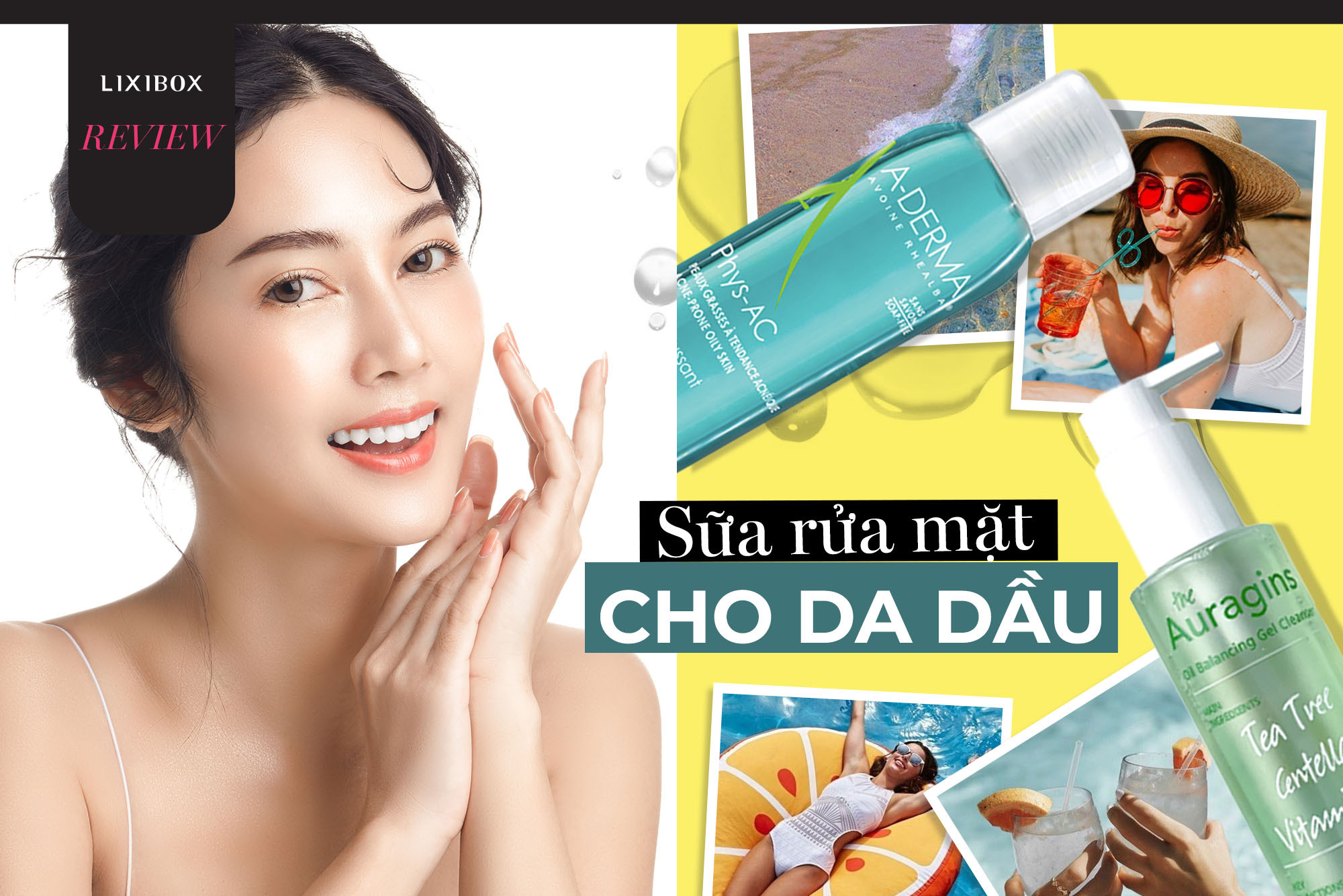 Nàng công sở chia sẻ 2 chai sữa rửa mặt cho da dầu mụn giá “hạt dẻ”, hè này nhất định phải dùng