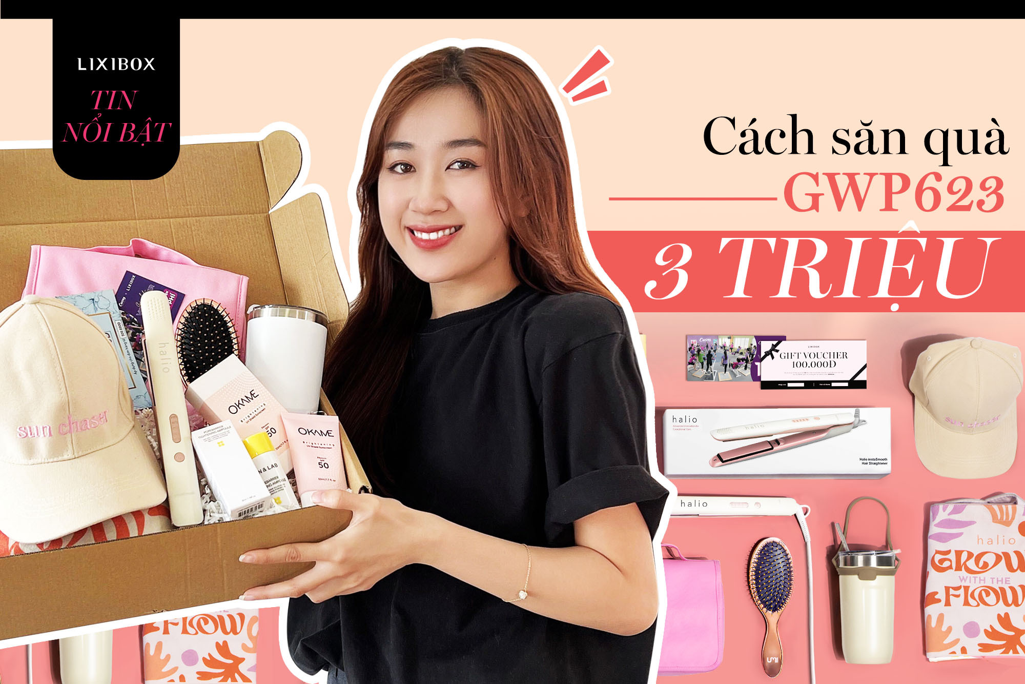 Mẹo săn quà GWP 3 triệu siêu xịn: Mua gì để đủ 3 triệu mà không sợ phí tiền?