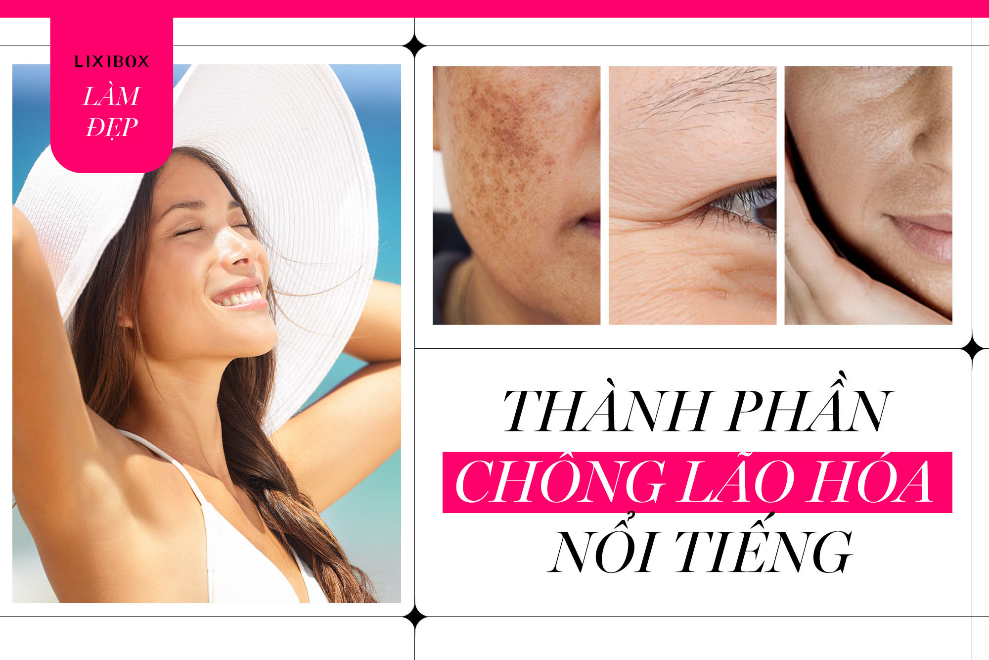 8 thành phần mỹ phẩm “chống già” bạn cần biết trước tuổi 30 nếu không muốn da chảy xệ, nhăn nheo!