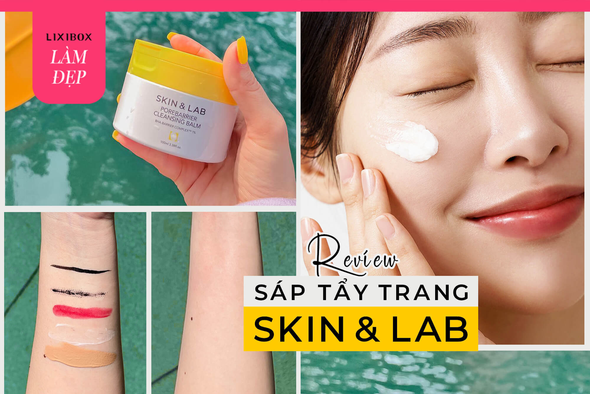 Thử sáp tẩy trang Hàn Quốc nổi tiếng TikTok, cô nàng đăng bài review ngay trong đêm vì lý do đặc biệt