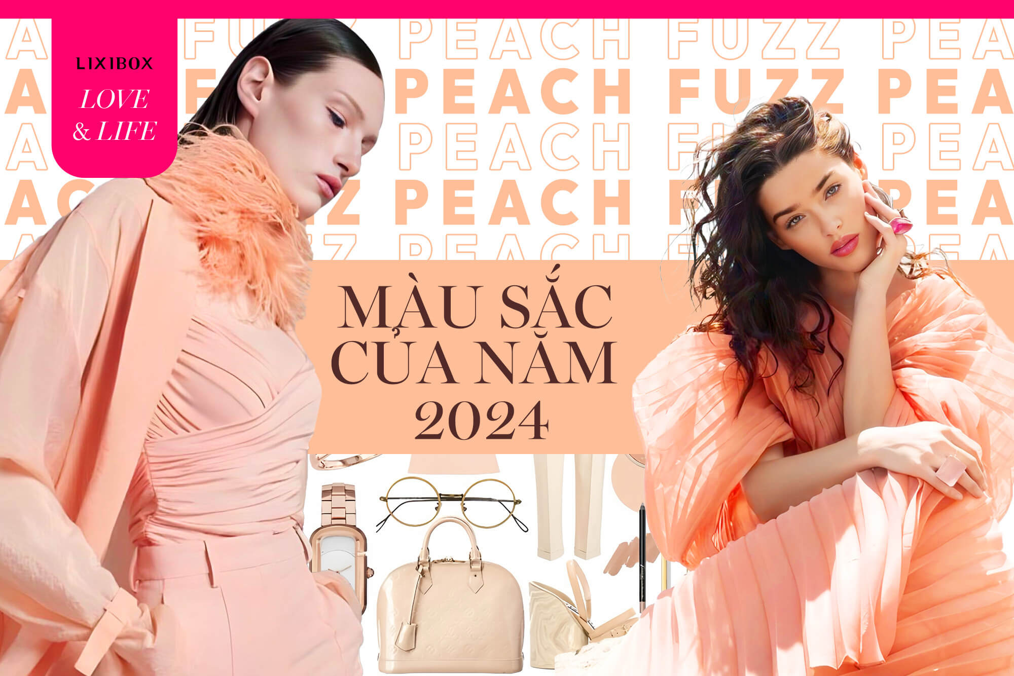 HOT: Chính thức công bố Peach Fuzz là màu chủ đạo của 2024 - Khơi dậy năng lượng chữa lành