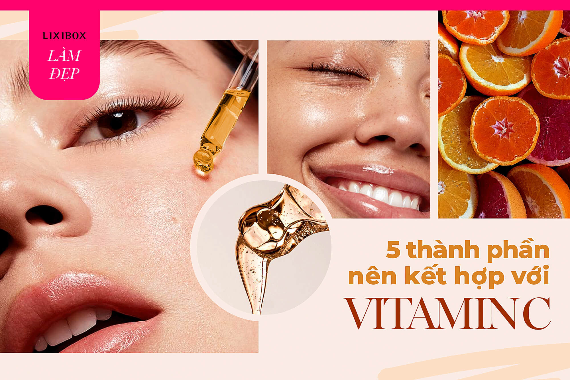 Không hề ngoa: Bôi Vitamin C cùng 1 trong 5 thành phần này, da gấp đôi hiệu quả skincare
