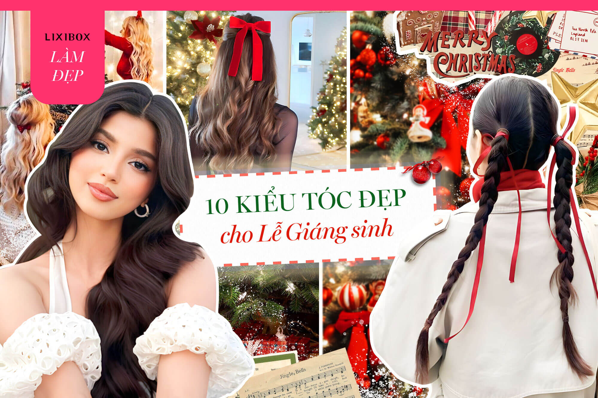 10 kiểu tóc đẹp cứ đến Noel là ai cũng làm, bỏ túi ngay còn kịp