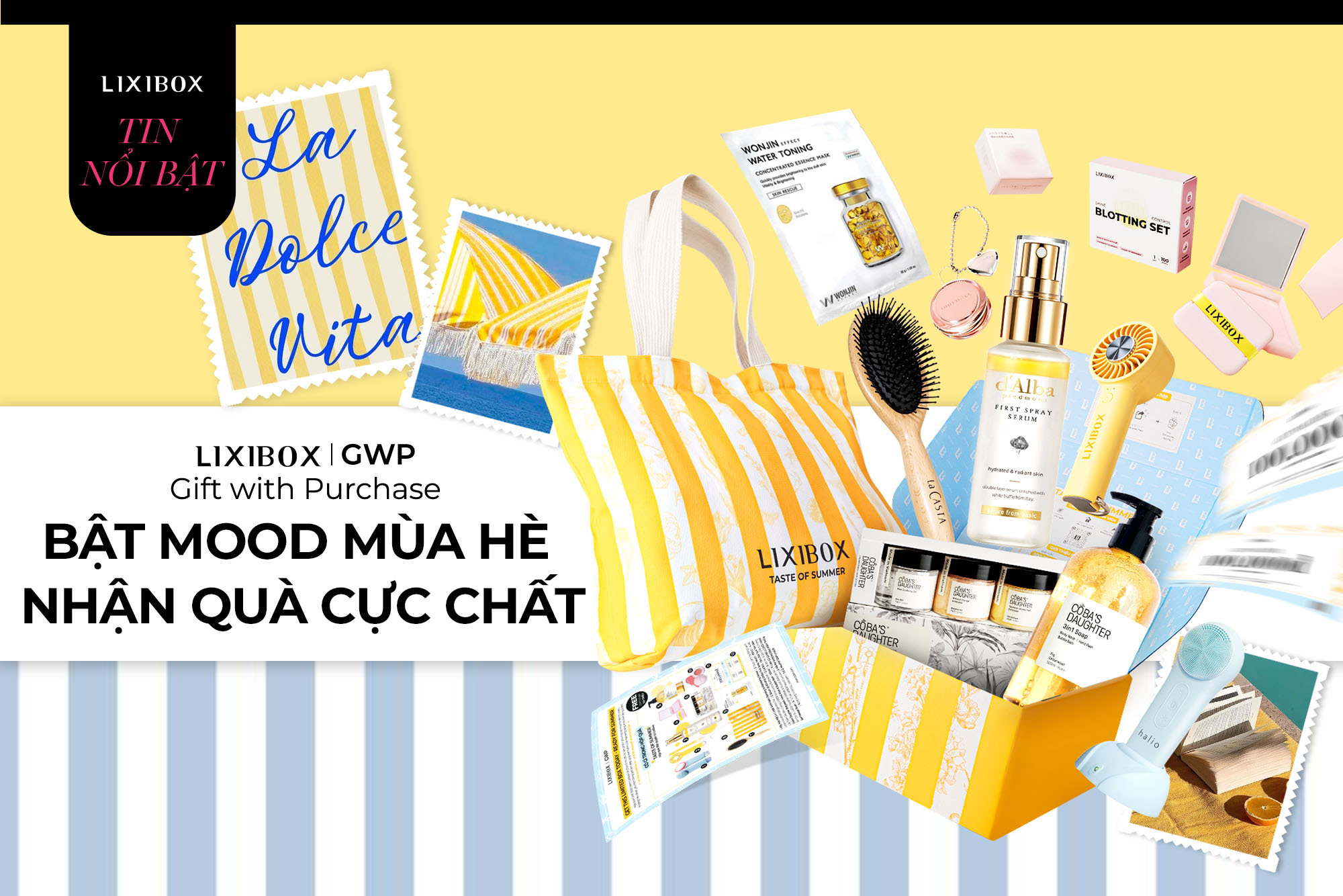 1000 Hộp Quà TASTE OF SUMMER Trị Giá 6.6 triệu Tặng Cho Khách Hàng Nhanh Tay Nhất!