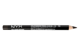 NYX Slim Eye & Brow Pencil - Black Brown