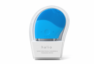 Máy rửa mặt Halio Facial Cleansing & Massaging Device - Sky Blue
