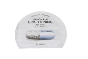 BNBG VITA COCKTAIL FOIL MASK - BRIGHTENING WHITENING