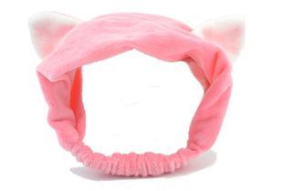 Băng đô tai mèo - baby pink